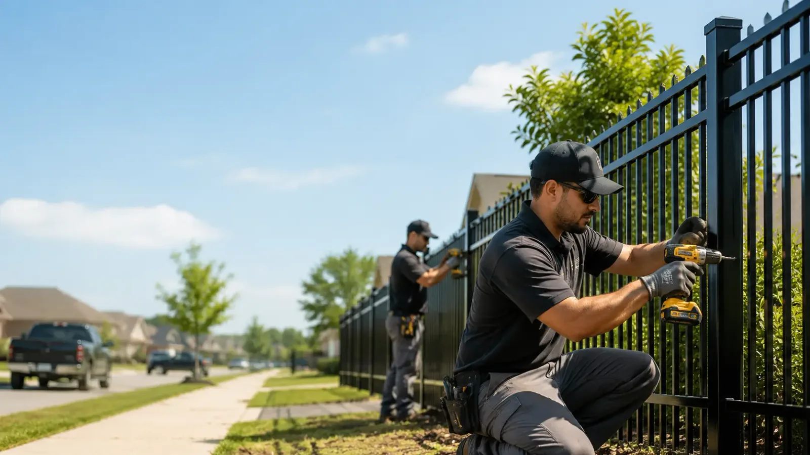 Metal Fence Installation in Denbo, PA